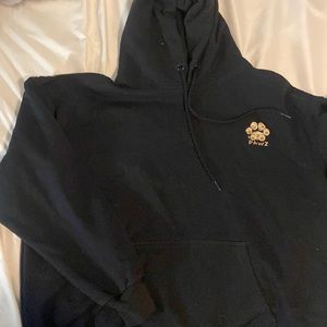 sunflower themed paws black sweatshirt🌻